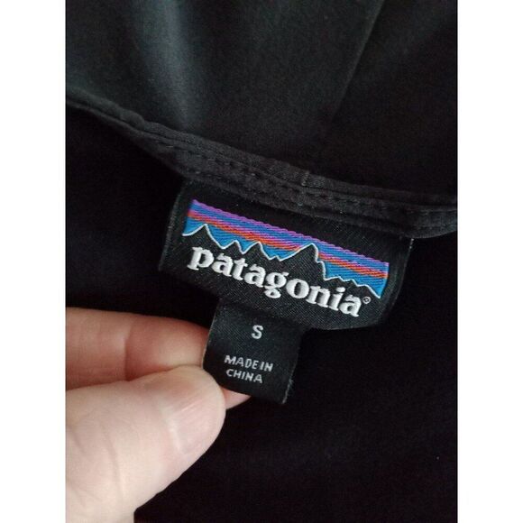 Patagonia Fleet with Belted Tank Dress Black Small - Picture 8 of 11